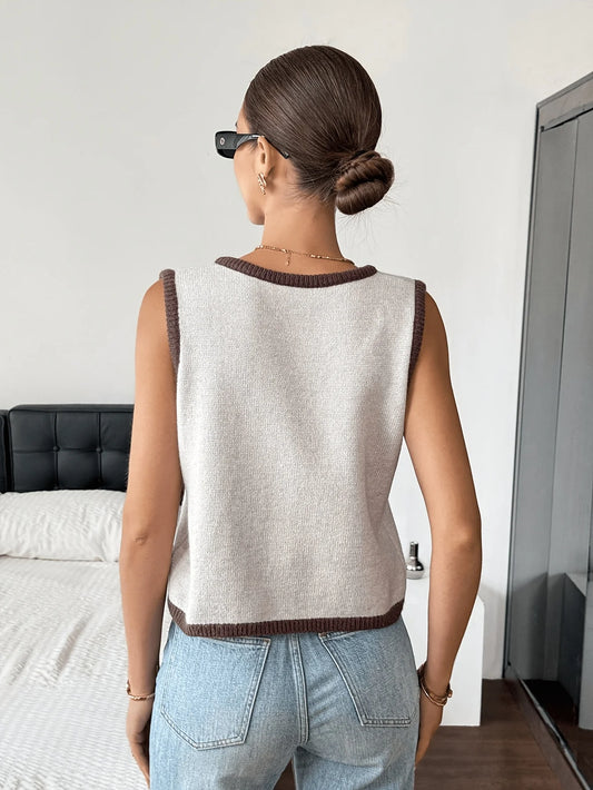Gilet Léna – Contraste Chic