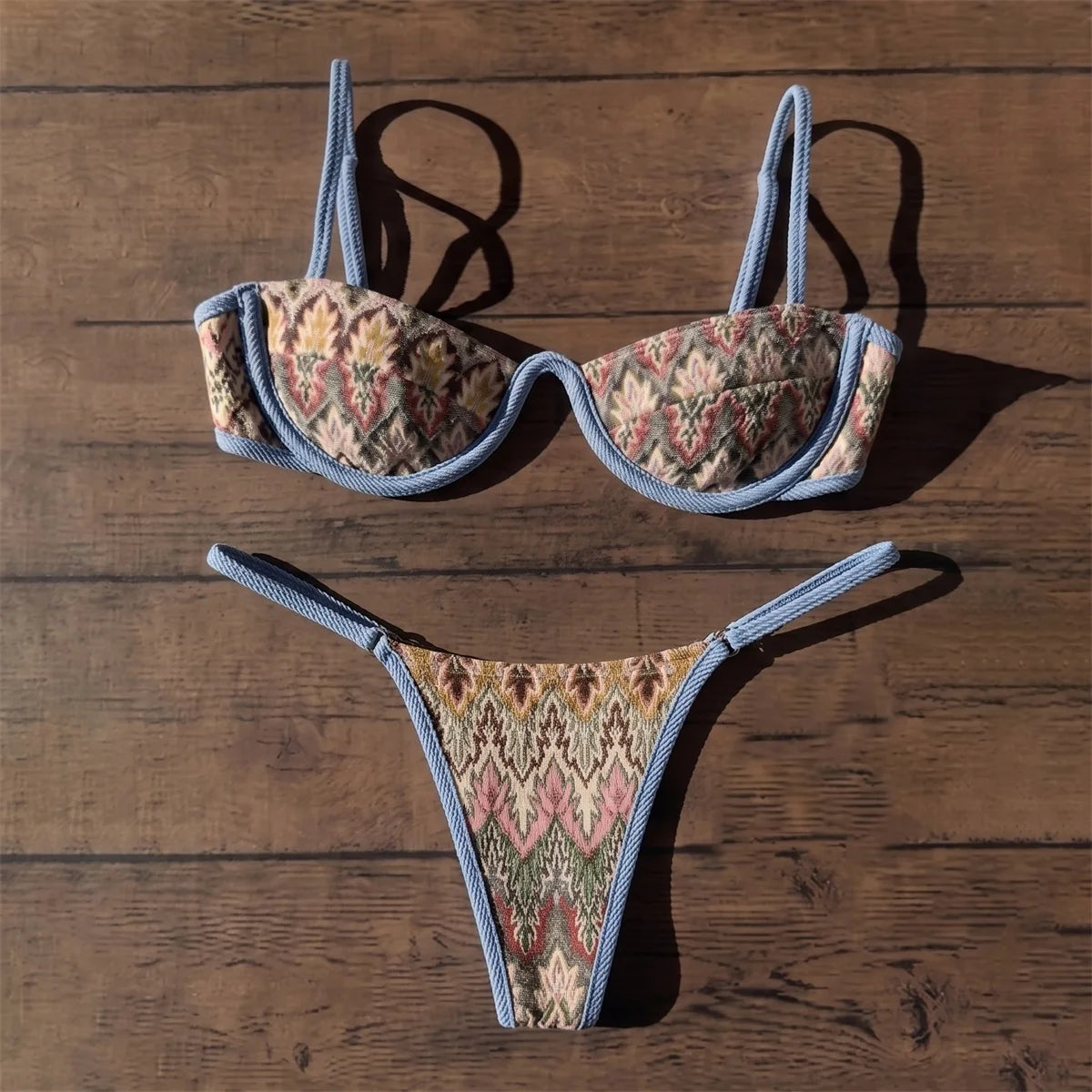 Maillot Ava – Bikini Push-Up à Pois