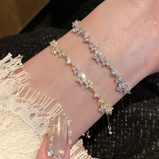 Flora Bracelet – Beaded Flower Bracelet