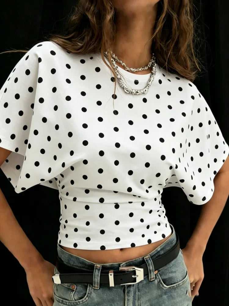 Top Riviera – Top Court à Pois