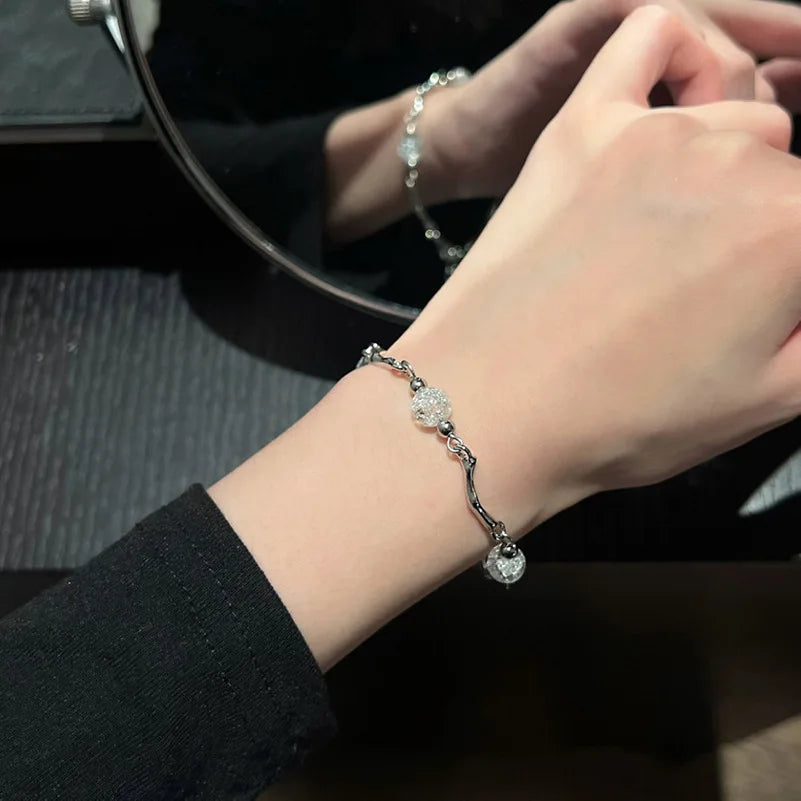 Bracelet Flora – Bracelet Fleur Perlée