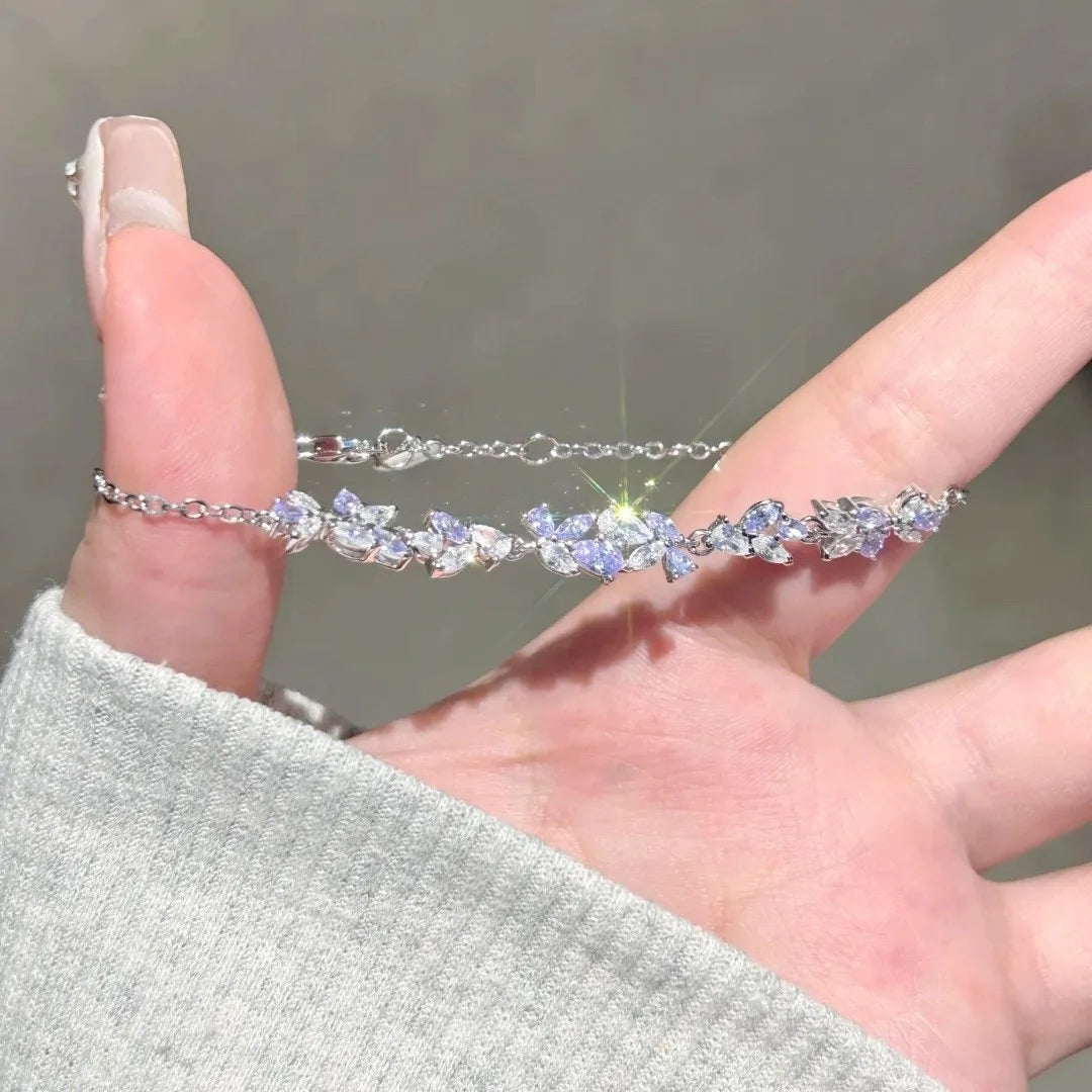 Bracelet Flora – Bracelet Fleur Perlée