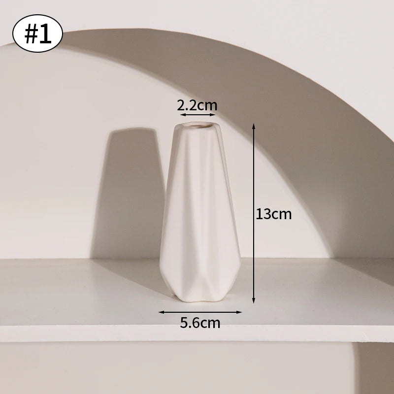 Vase Alba – Vase Décoratif en Céramique Minimaliste