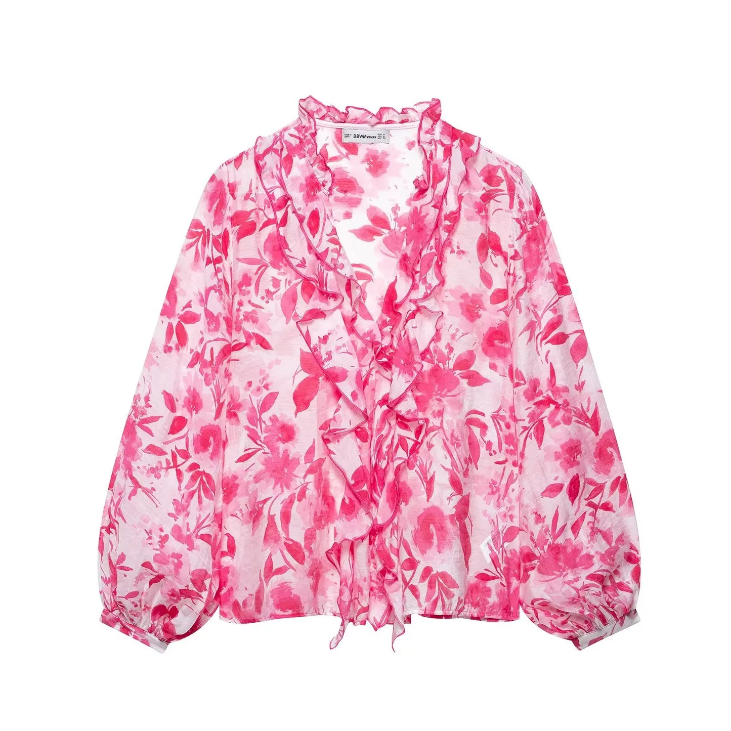 Blouse Élise – Jardin Fleuri