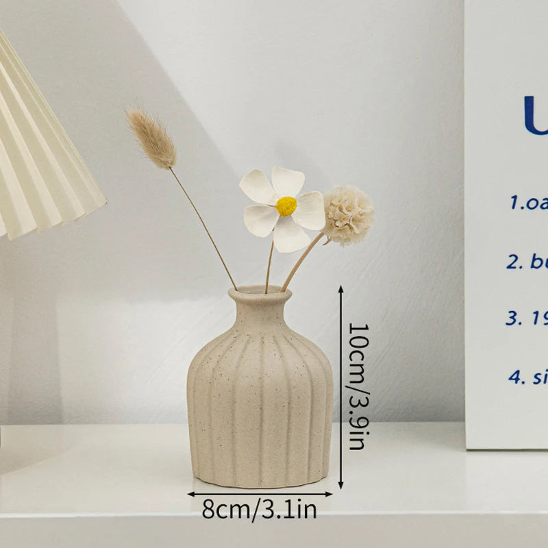 Vase Alba – Vase Décoratif en Céramique Minimaliste