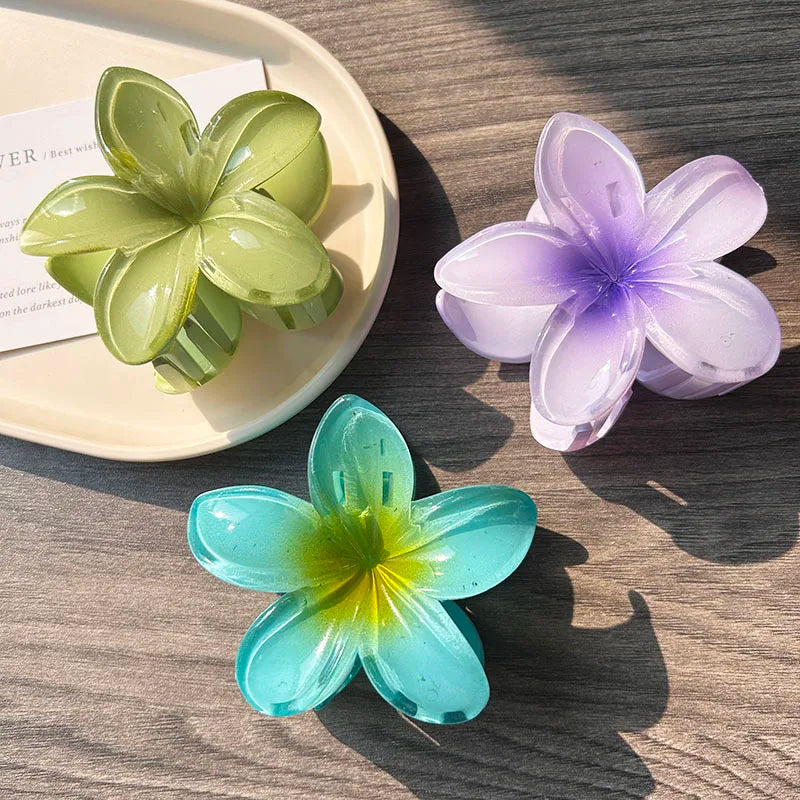 Pince Hibiscus – Coffret de 3 Pinces Fleuries