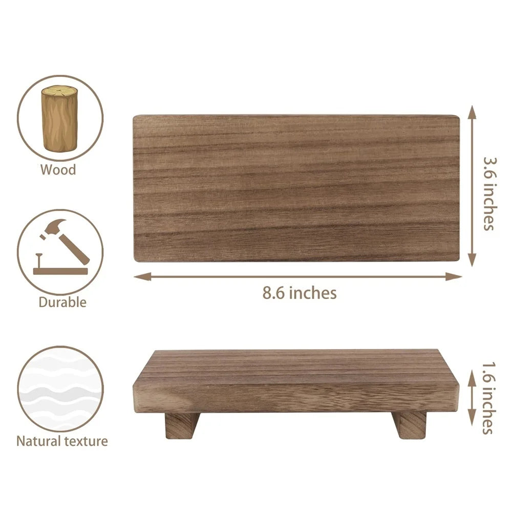 Présentoir Siena – Socle Décoratif en Bois Massif
