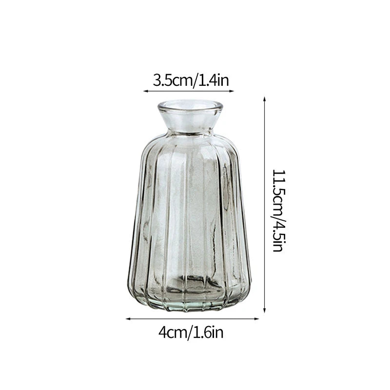 Vase Élia – Vase en Verre Transparent Minimaliste