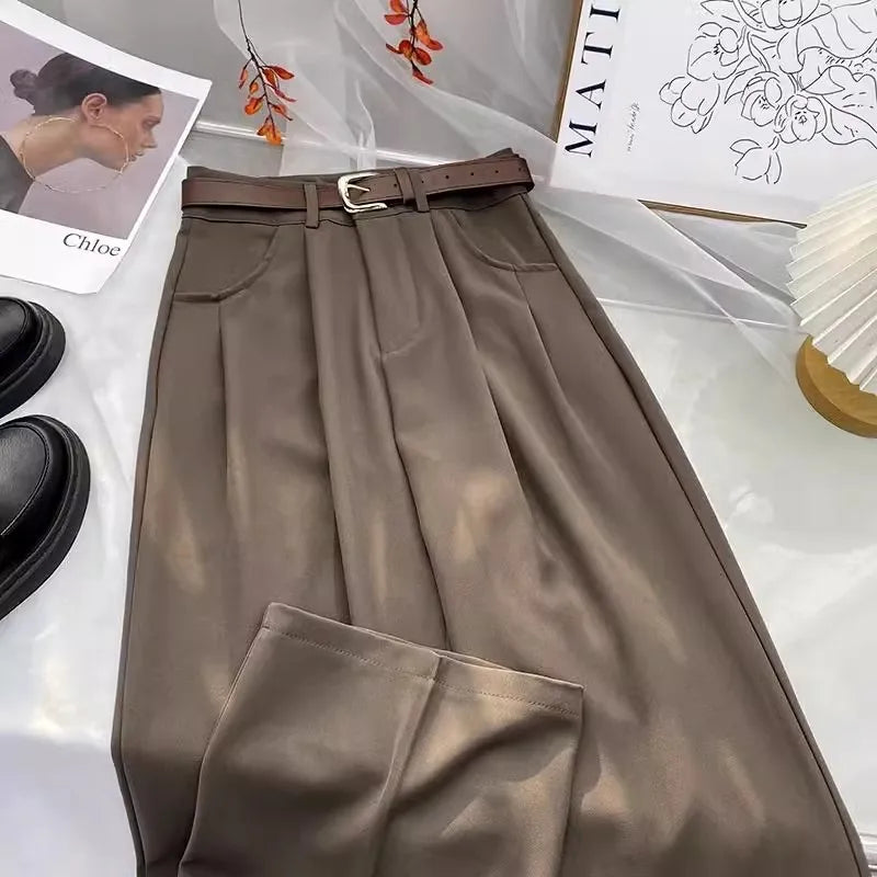Pantalon Élina – Pantalon Tailleur Taille Haute