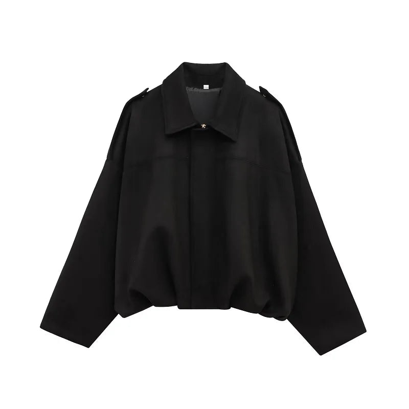 Veste Romy – Suédine Café