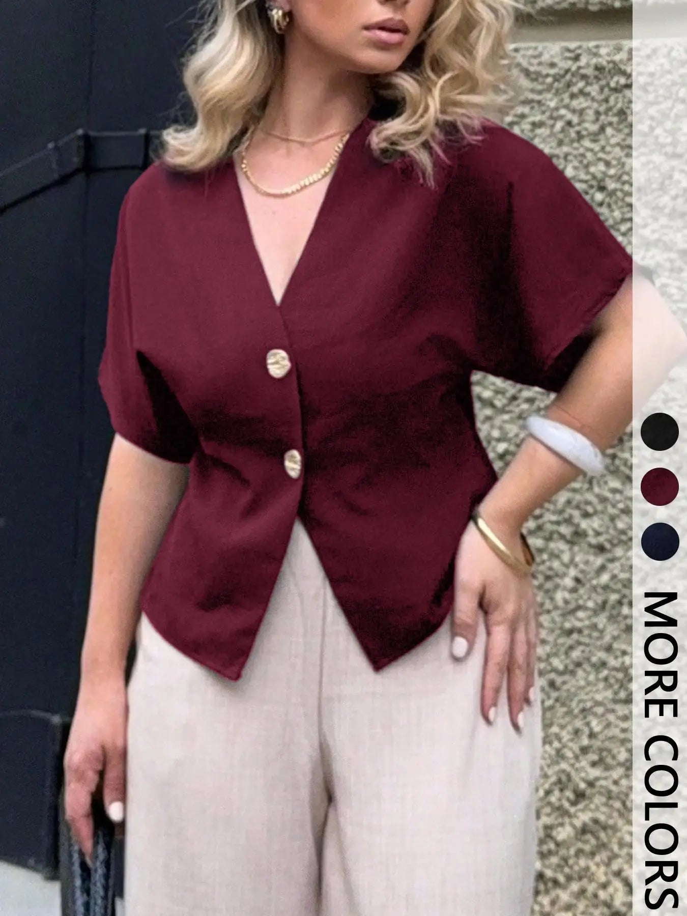 Chemise Élise – Dorée Élégance