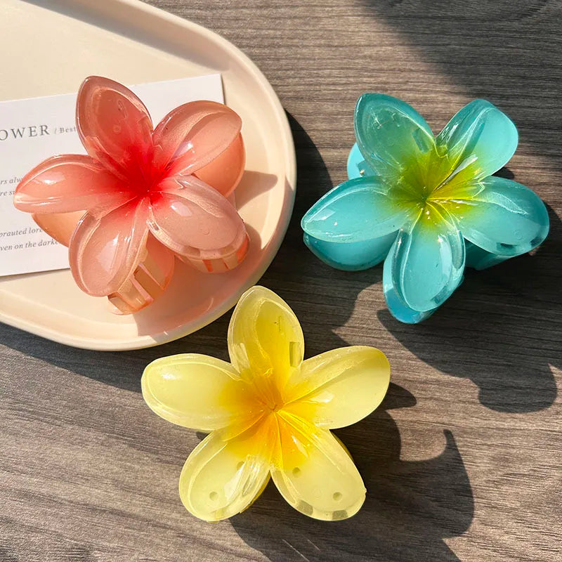 Pince Hibiscus – Coffret de 3 Pinces Fleuries