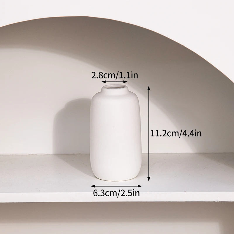 Vase Alba – Vase Décoratif en Céramique Minimaliste