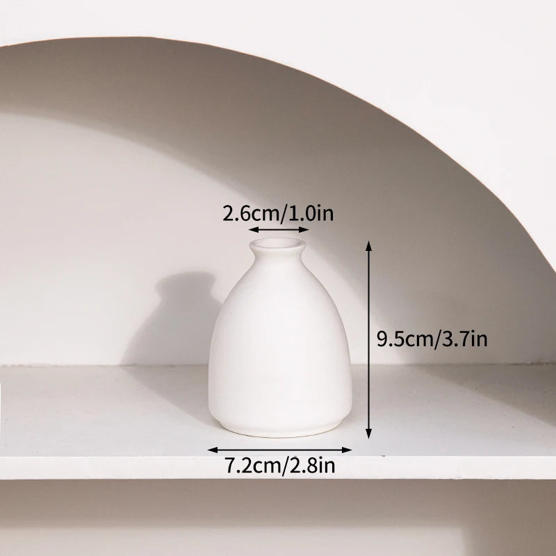 Vase Alba – Vase Décoratif en Céramique Minimaliste