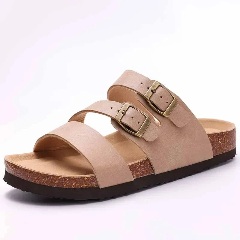 Mules Alma – Sabots en Daim & Liège
