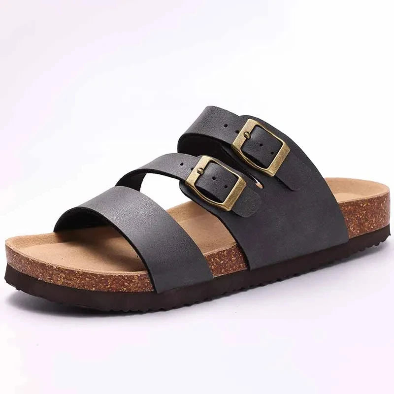Mules Alma – Sabots en Daim & Liège