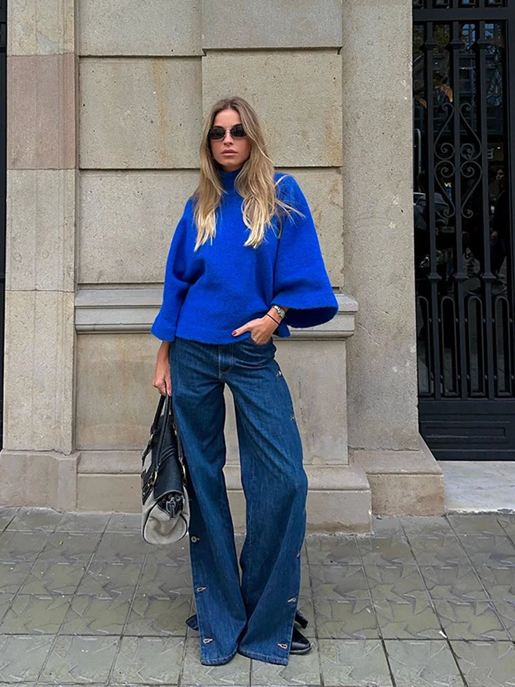 Pull Élise – Manches Évasées