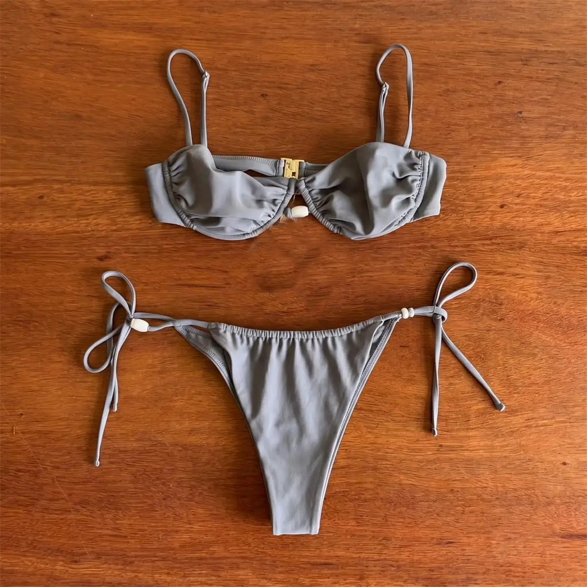 Maillot Ava – Bikini Push-Up à Pois