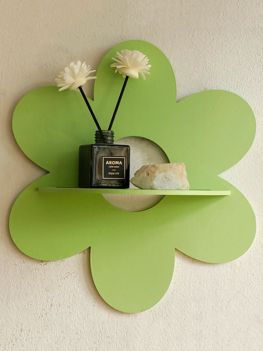 Soléa Shelf – Bohemian Wall Shelf for Crystals & Decor