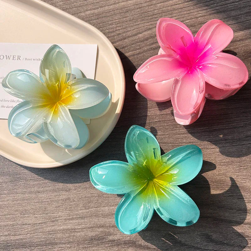 Pince Hibiscus – Coffret de 3 Pinces Fleuries