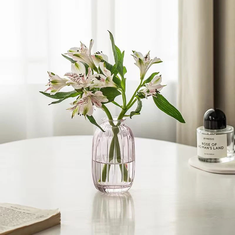 Vase Élia – Vase en Verre Transparent Minimaliste