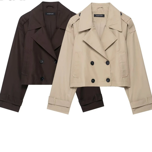 Manteau Éloïse – Trench Minimaliste