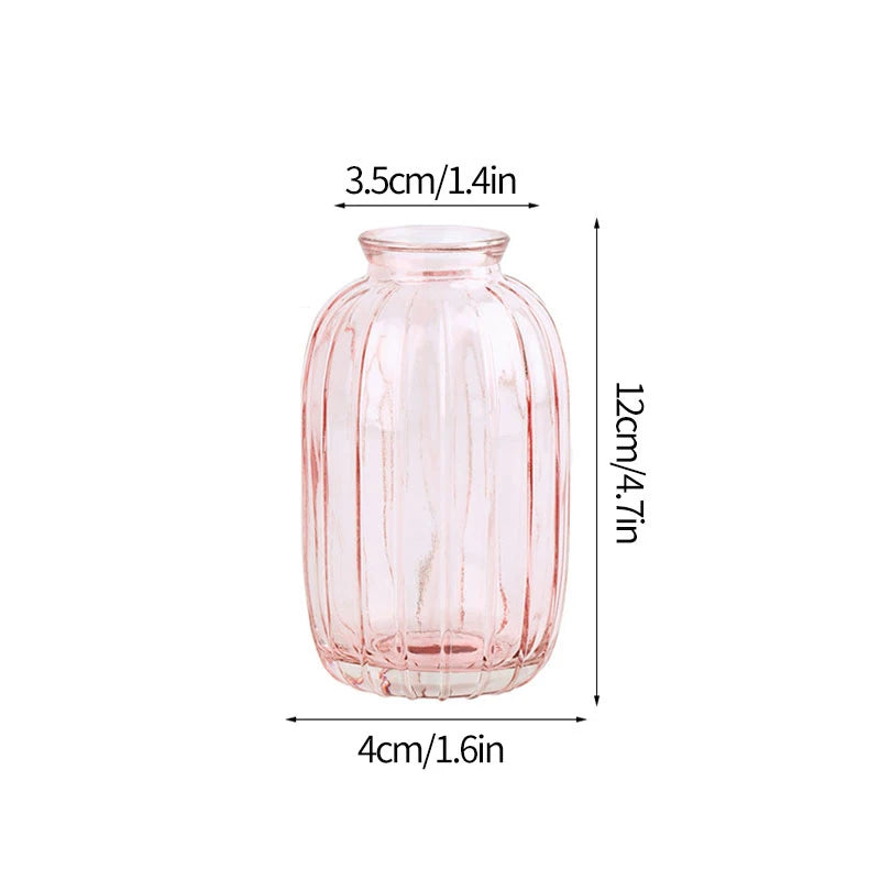 Vase Élia – Vase en Verre Transparent Minimaliste