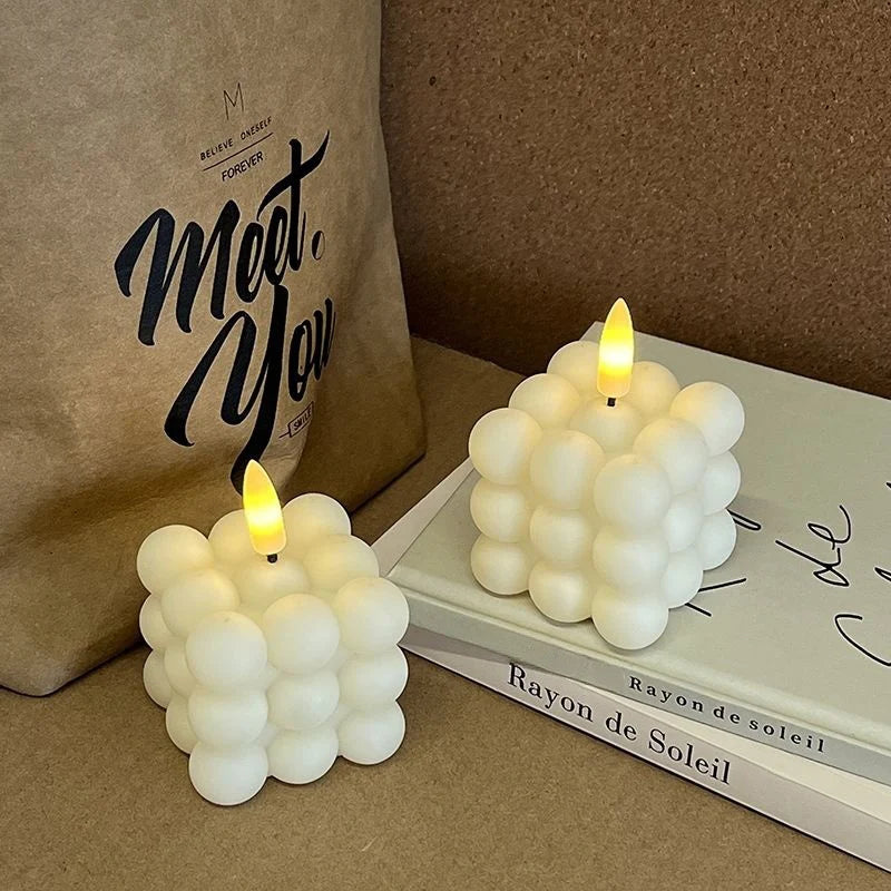 Bougie Luma – Bougie LED Vintage à Lumière Chaleureuse