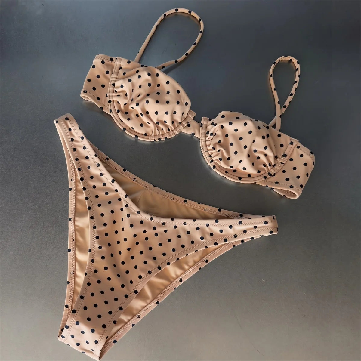Maillot Ava – Bikini Push-Up à Pois