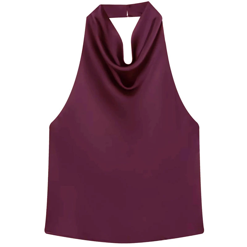 Top Soléna – Top Satin Dos Nu