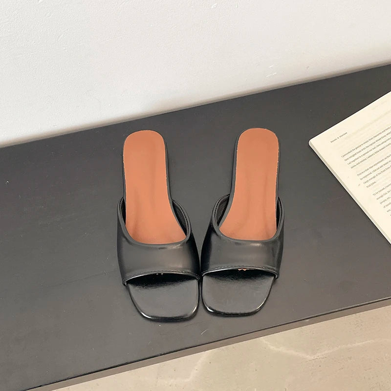 Mules Riviera – Mules Plates à Pois
