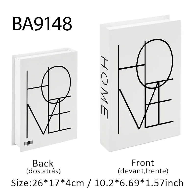 Livre Milano – Livre Décoratif & Boîte de Rangement Design
