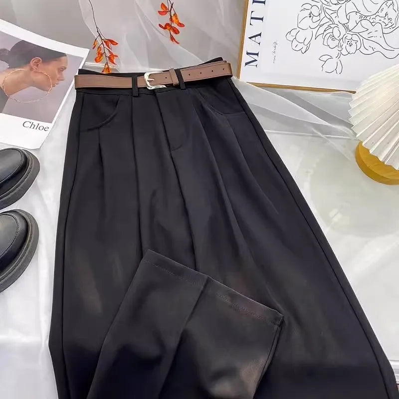 Pantalon Élina – Pantalon Tailleur Taille Haute