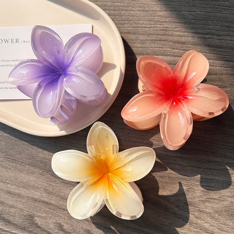 Pince Hibiscus – Coffret de 3 Pinces Fleuries