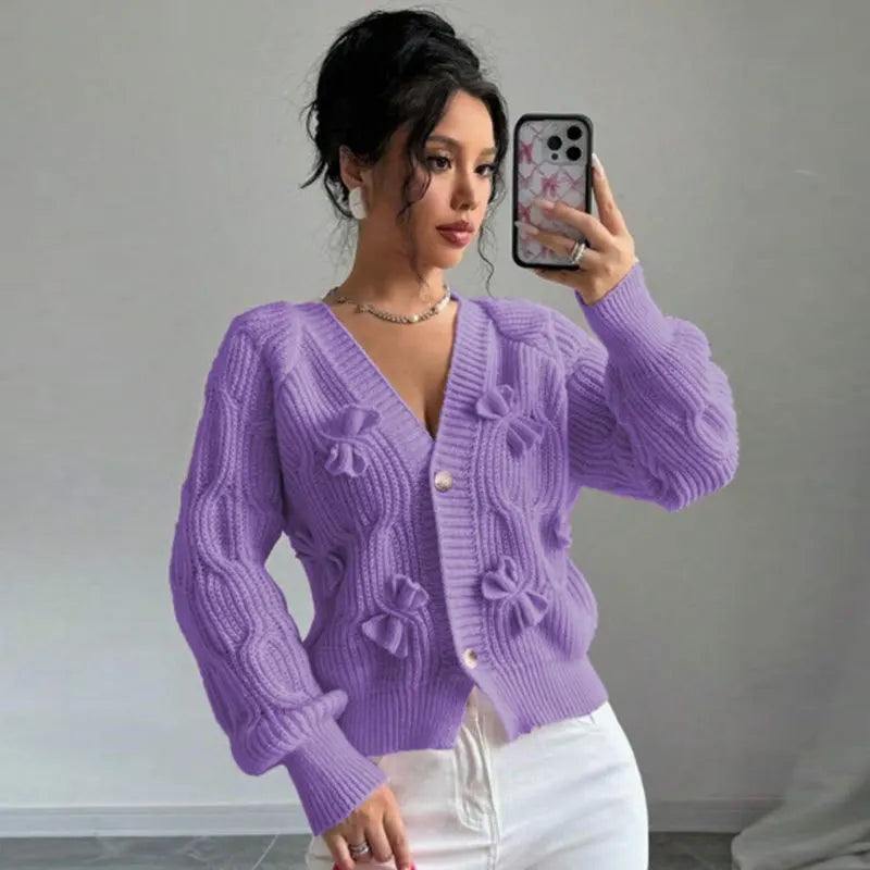 Gilet Élise – Nœud Romantique