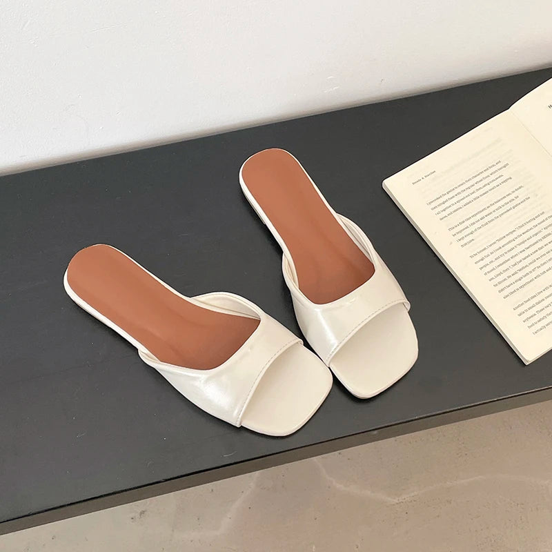 Mules Riviera – Mules Plates à Pois