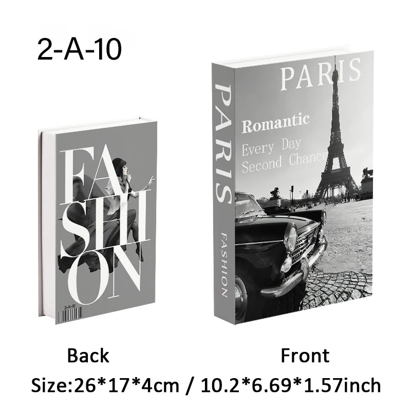Livre Milano – Livre Décoratif & Boîte de Rangement Design