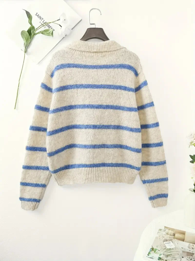 Pull Élise – Marinière Confort
