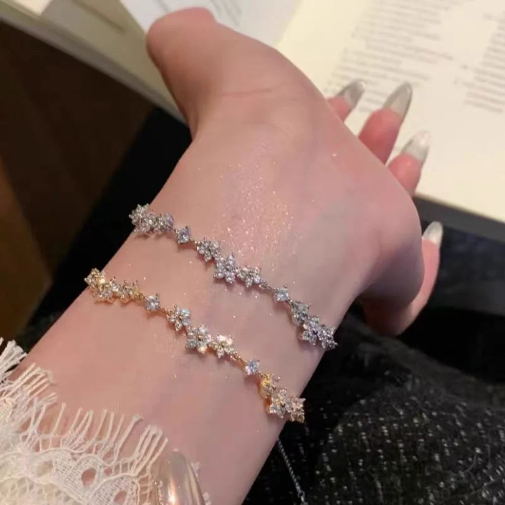 Bracelet Flora – Bracelet Fleur Perlée