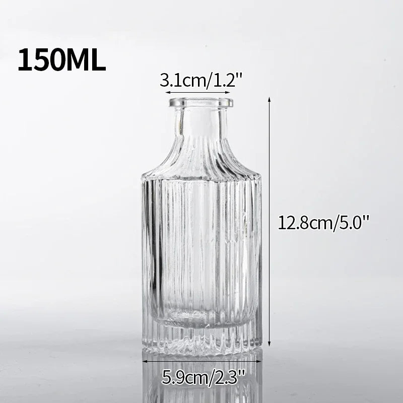 Vase Élia – Vase en Verre Transparent Minimaliste