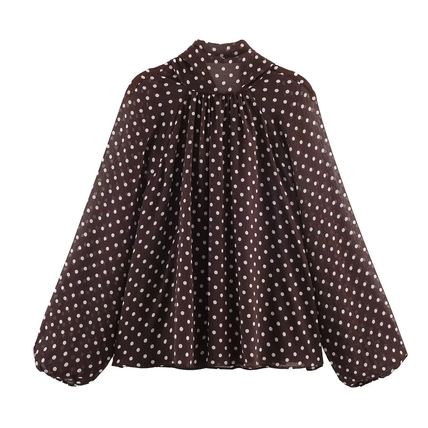 Blouse Riviera – Blouse Élégante à Pois