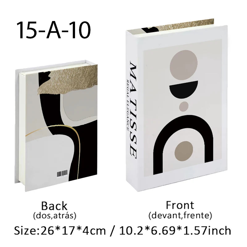 Livre Milano – Livre Décoratif & Boîte de Rangement Design