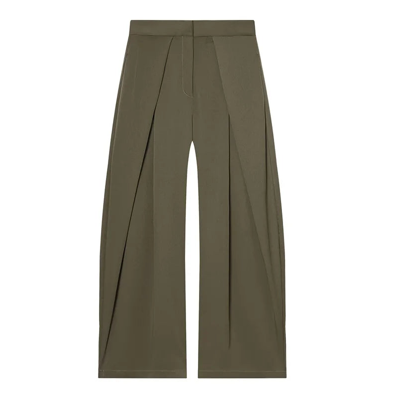 Pantalon Élina – Pantalon Tailleur Rayé