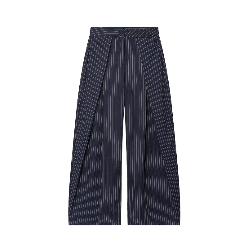 Pantalon Alba – Plissé Graphique