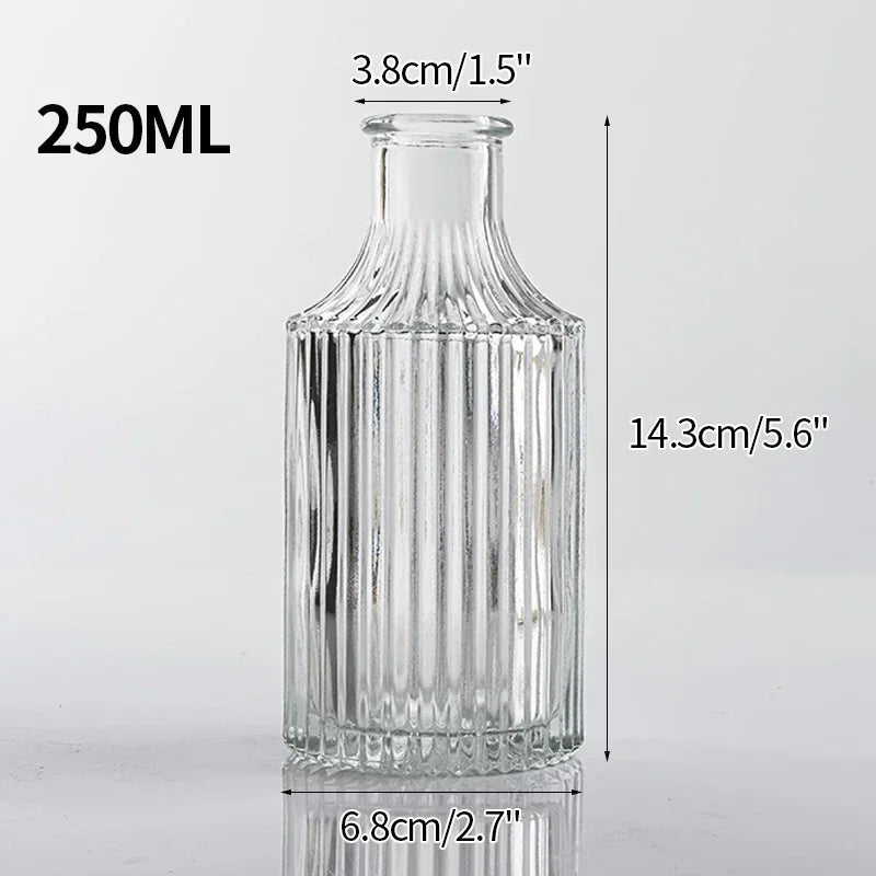 Vase Élia – Vase en Verre Transparent Minimaliste