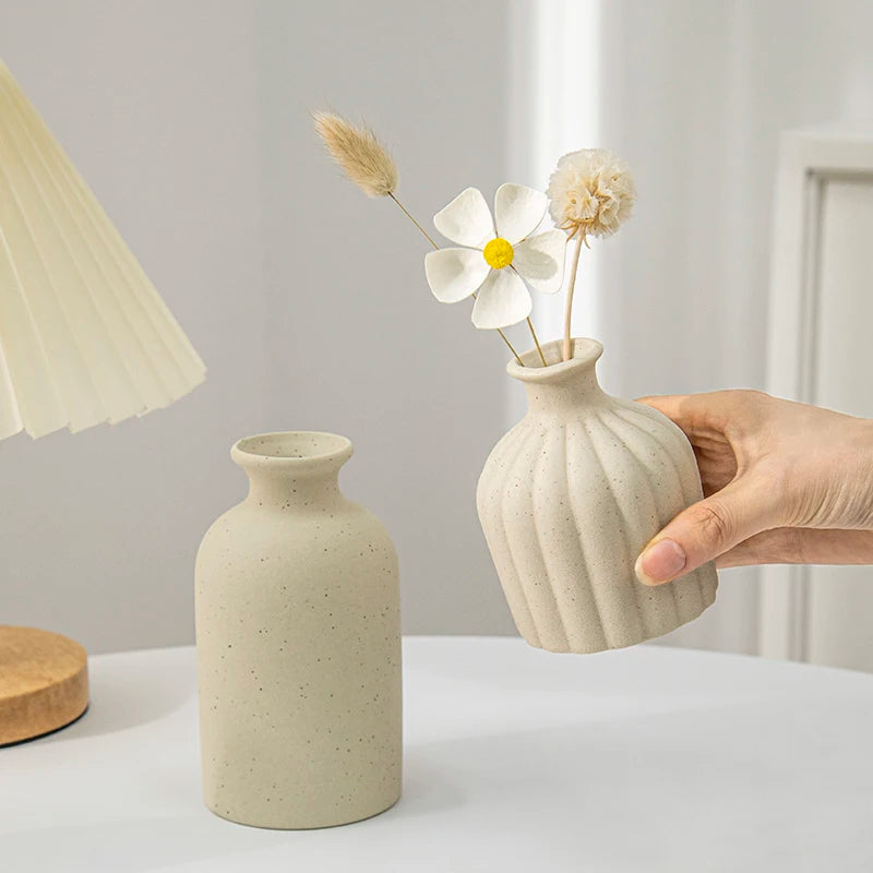 Vase Alba – Vase Décoratif en Céramique Minimaliste