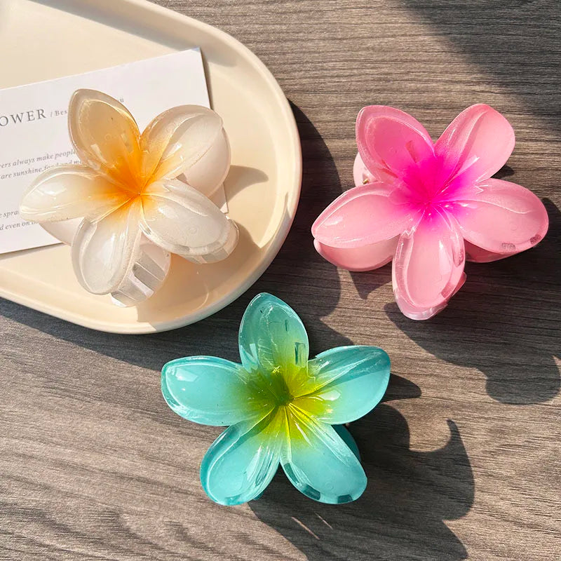 Pince Hibiscus – Coffret de 3 Pinces Fleuries