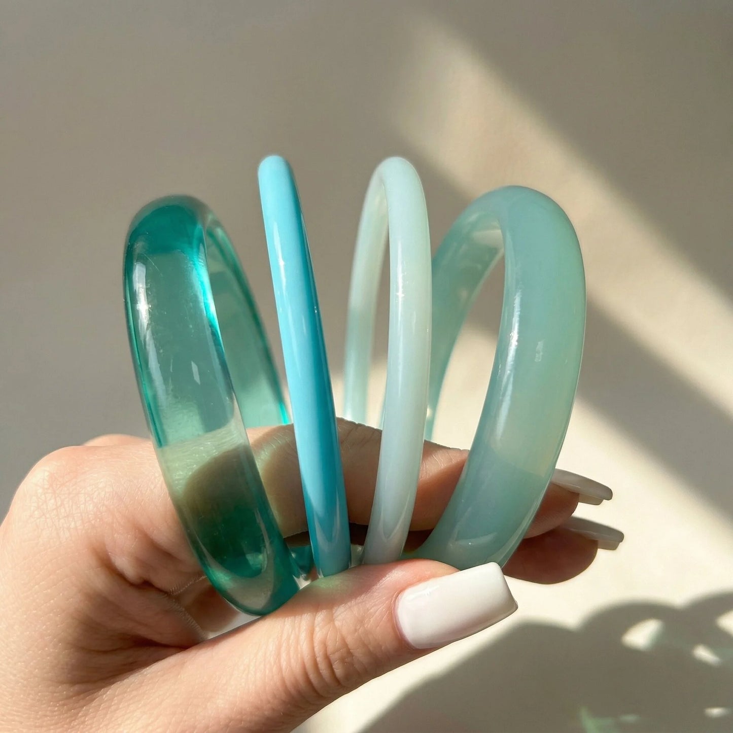 Bracelet Azélie – Jonc Résine Vintage