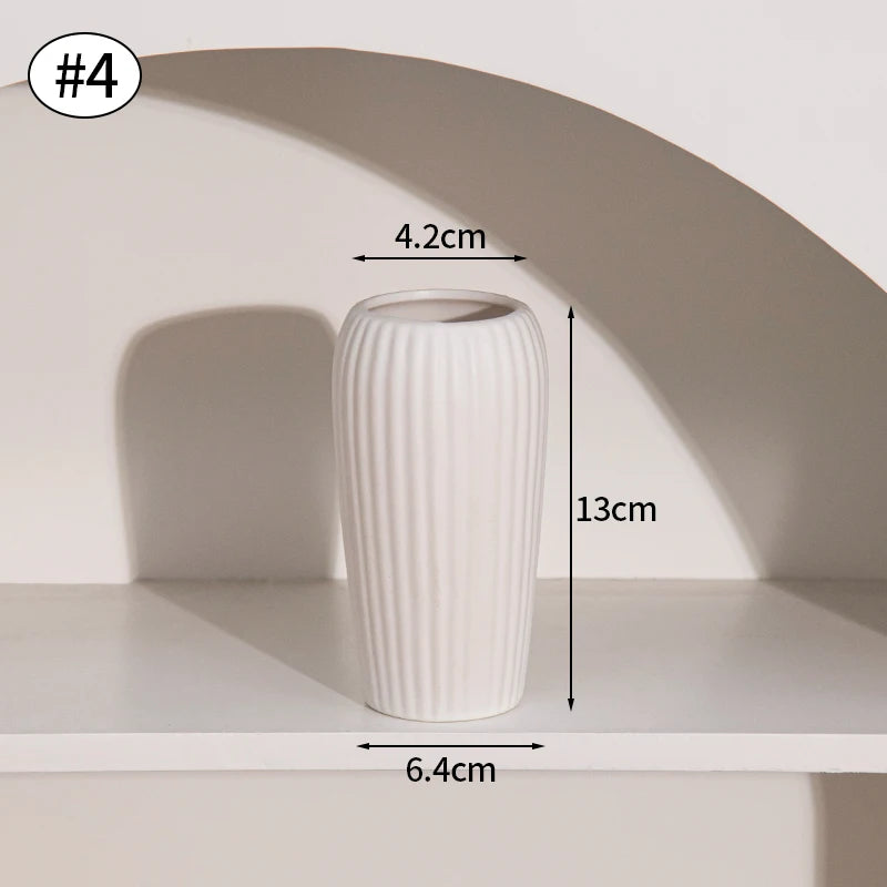 Vase Alba – Vase Décoratif en Céramique Minimaliste