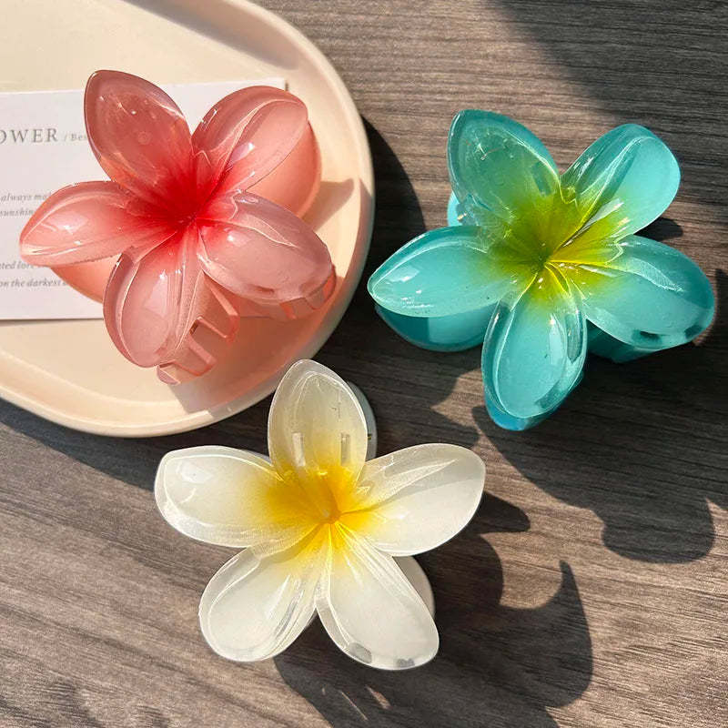 Pince Hibiscus – Coffret de 3 Pinces Fleuries